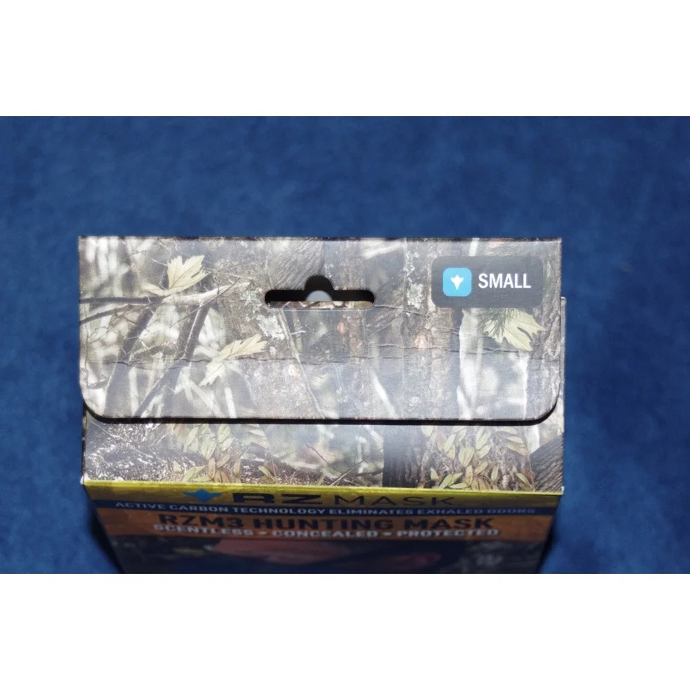 NEW RZ Mask RZM3 Hunting‎ Mask NIB Camo Scent Blocking Small S